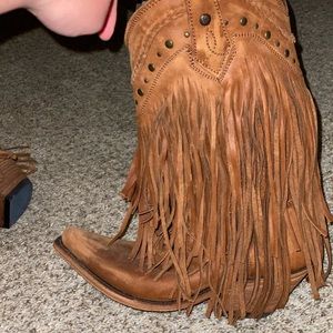 Women’s size 7.5 Fringe Cowboy Boots